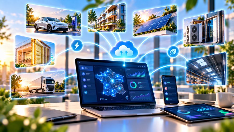Espace FinancesHome sur ordinateur et mobile